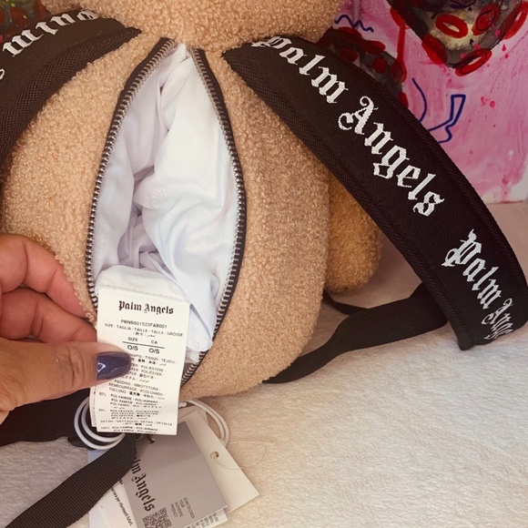 🌴Palm Angels Brown Bear Backpack - Picture 6 of 14